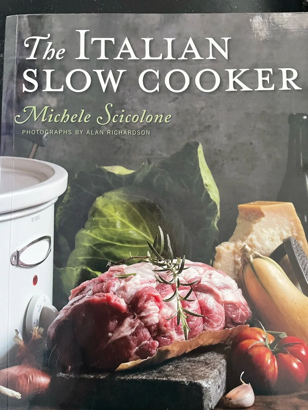 The Italian Slow Cooker book by Michele Scicolone, 232 pages, soft cover.